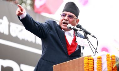 हामी कसैको बैशाखी टेकेर होइन,आफ्नै बलमा पहिलो पार्टी बन्छौं : प्रचण्ड