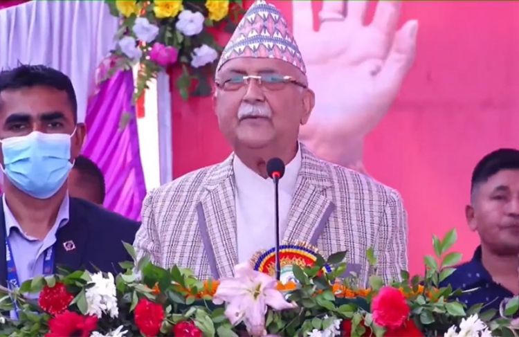 एमाले क्विन्टलको ढक हो, गठबन्धन किलोका ढक जति हाले पनि हुन्छ: ओली