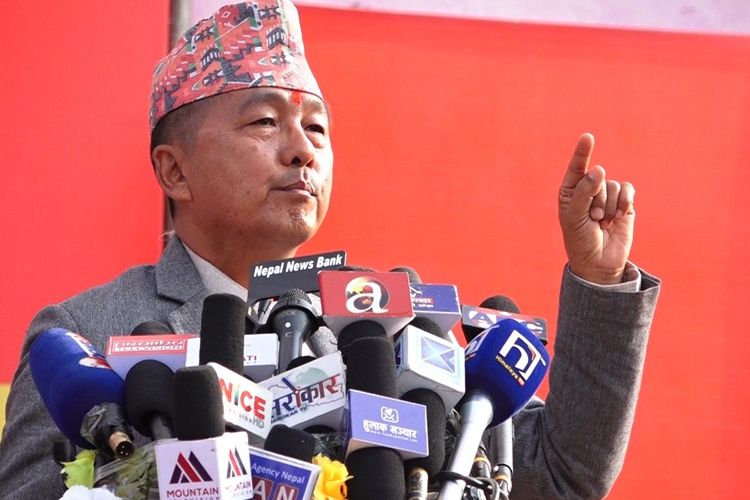 चुनावमा कांग्रेस कम्युनिष्टको बाकस खाली गरिदिनुस् : राजेन्द्र लिङ्देन