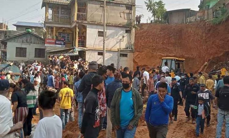 घर शिलान्यास गर्दा पुरिएर एकजनाको मृत्यु