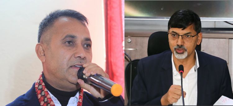 कांग्रेस महामन्त्री शर्माले मागे अर्थमन्त्रीको राजीनामा