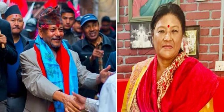 काठमाडौंको मेयरमा केशव स्थापित र सिर्जना सिंहबीच प्रतिष्पर्धा !