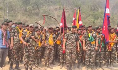 जितगढी एकिकरणको पदयात्रा आज सम्पन्न 