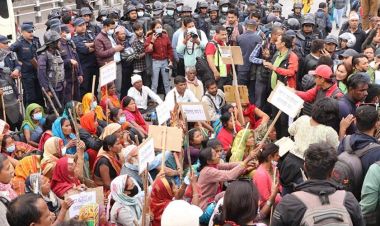 एक महिनादेखि देखी धर्नामा मिटर ब्याज पीडितहरु, सरकारद्वारा बेवास्ता