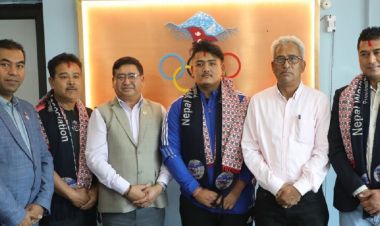 आज भारोत्तोलन टोली दक्षिण कोरिया प्रस्थान गर्दै
