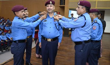 २० जना प्रहरी वरिष्ठ उपरीक्षकलाई दर्ज्यानी चिह्न प्रदान गरियो