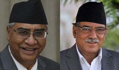 प्रधानमन्त्री प्रचण्ड र कांग्रेसका सभापति देउवाबीच भेटवार्ता