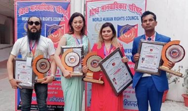 भारतमा चार नेपाली युवा ‘भारत गौरव सम्मान–२०२३’ बाट सम्मानित