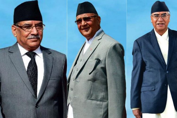 प्रधानमन्त्री कार्यालयमा प्रमुख तीन शीर्ष नेताबीच छलफल