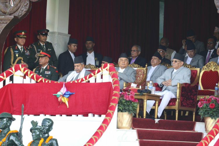 गणतन्त्र दिवसमा सैनिक मञ्चमा विशेष समारोह (फोटो फिचर)