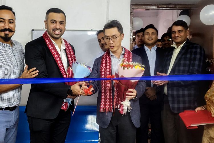 सामसङले मध्य वानेश्वरमा गर्यो नयाँ सर्भिस सेन्टरको शुभारम्भ