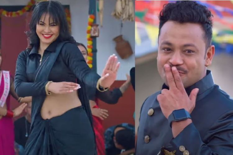 हेमन्त कान्छा र प्रेमाको 'मयालाई' मा विजय र शरिष्माको अभिनय
