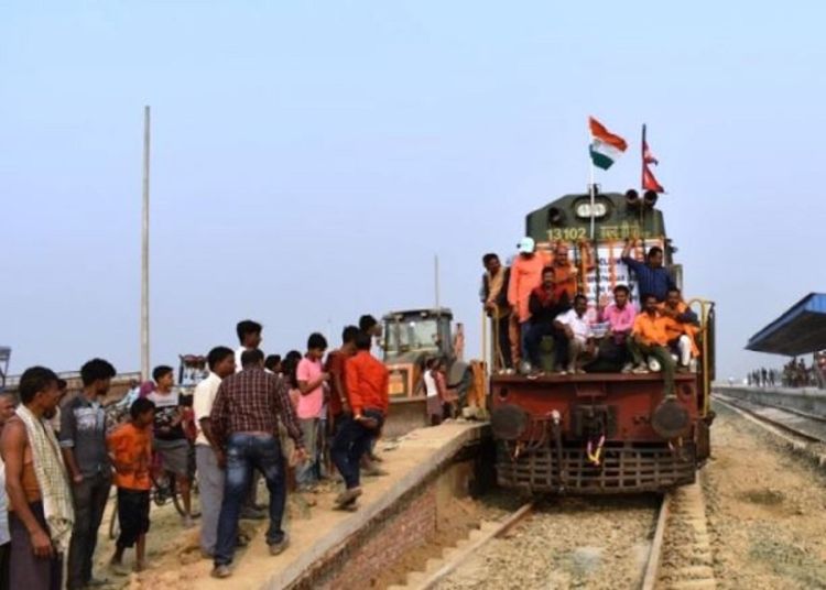आज भारतबाट विराटनगरको कस्टम यार्डमा रेल आउँदै
