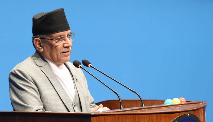 भारत भ्रमणका क्रममा नेपालको भूमि साट्ने विषयमा कुरा भएको छैनः प्रधानमन्त्री दाहाल