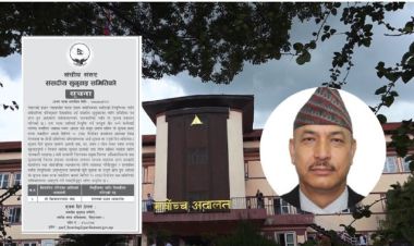प्रस्तावित प्रधानन्यायाधीश श्रेष्ठविरूद्ध उजुरी आह्वान