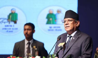 समाजिक सुरक्षाको दायराबाट कोही पनि बाहिर हुँदैनन् : प्रधानमन्त्री दाहाल