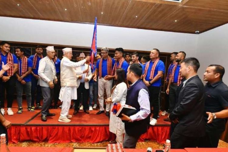 विश्वको नम्बर वान क्रिकेट टीम पाकिस्तानसँग जितको शुभकामना : अध्यक्ष ओली