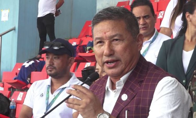 सबै मिलेर खेलाडी र खेल क्षेत्रलाई माथि उठाउनुपर्छ : खेलकुदमन्त्री लिम्बू