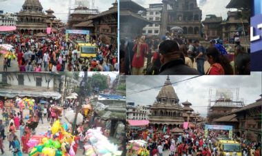 आज कृष्ण जन्माष्टमी, पाटन कृष्ण मन्दिरमा दर्शनार्थीको घुइँचो (फोटोफिचर)