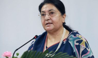 नेम्वाङको निधनले पार्टी र राष्ट्रलाई अपुरणीय क्षतिः पुर्व राष्ट्रपति भण्डारी
