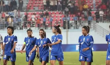 आज जापानको सामना गर्दै नेपाली महिला फुटबल टिम