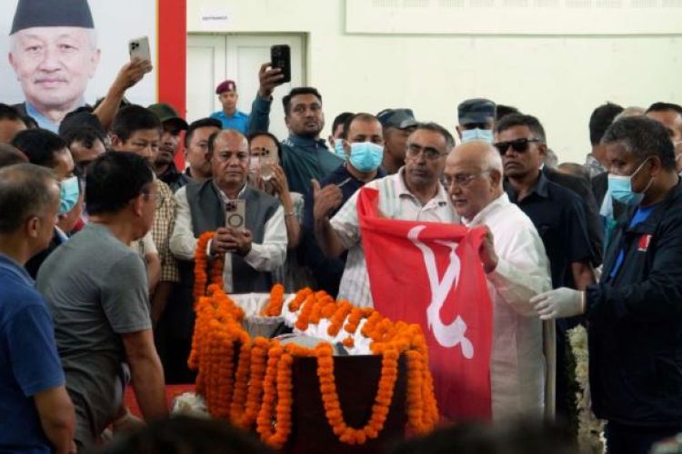 नेम्वाङको पार्थिव शरीर १ बजेसम्म पार्टी कार्यालय र त्यसपछि घरमा लगिने