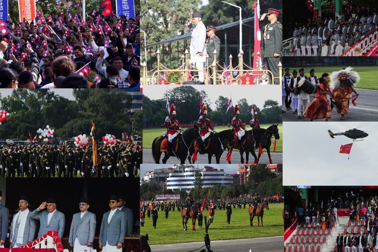भब्य रुपमा मनाइयो नवौँ संविधान दिवस (फोटो फिचर)