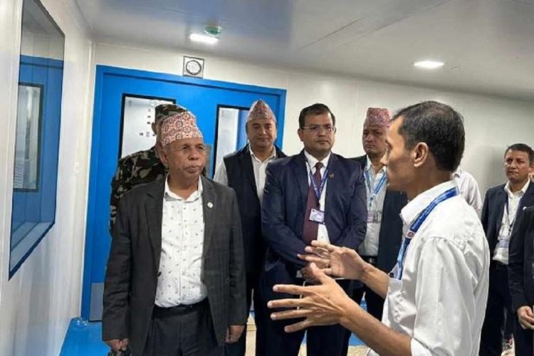 पशुपन्छी विकास तर्फका कार्यालयको मन्त्री भुसालद्वारा छड्के अनुगमन
