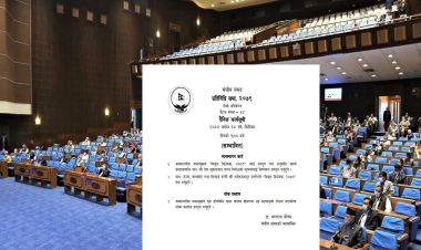प्रतिनिधिसभा बैठक बस्दै, यस्तो छ सम्भावित कार्यसूची