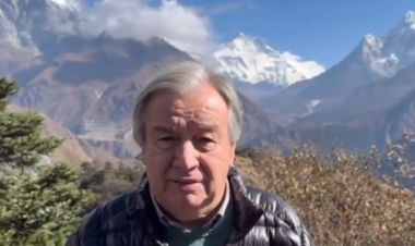 नेपालको हिमालय क्षेत्रमा जलवायु परिर्वतनको गम्भीर असर देखे : महासचिव गुटेरेस