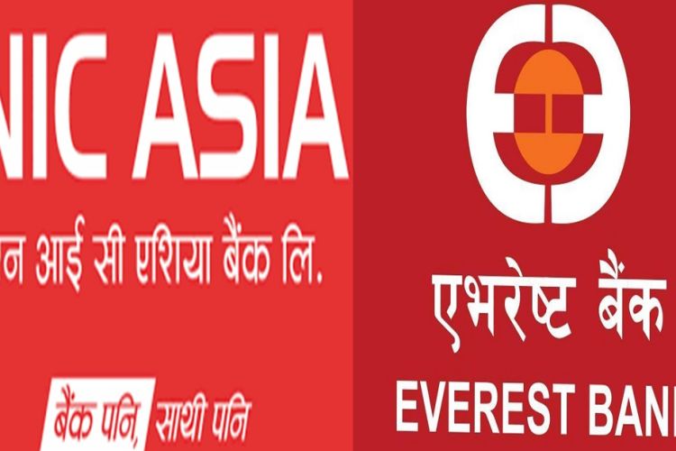 एनआइसी एसिया  र  एभरेष्ट  बैंकको बोनसमा मूल्य समायोजन