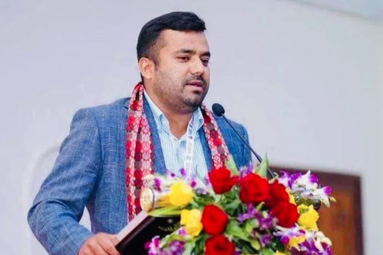 एनआरएनए निर्वाचन : युवा उपाध्यक्षमा उम्मेदवारी दिदै रोशन थापा