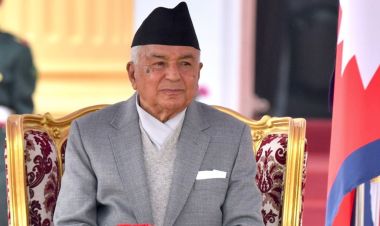 राष्ट्रपति पौडेल आज भुकम्प प्रभावित क्षेत्रमा जाँदै