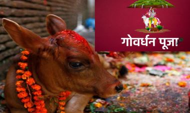 आज यमपञ्चक अर्थात् तिहारको चौथो दिन, गोर्वद्धन पर्वत र गोरुको पूजा गरिँदै
