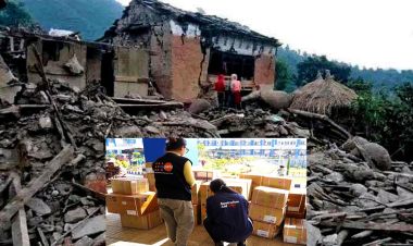 अष्ट्रेलियाले गर्यो भुकम्प पीडितलाई ६ लाख अष्ट्रेलियन डलर सहयोग