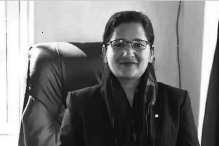 भूकम्पमा परी नलगाढ नगरपालिकाकी उपप्रमुखको मृत्यु