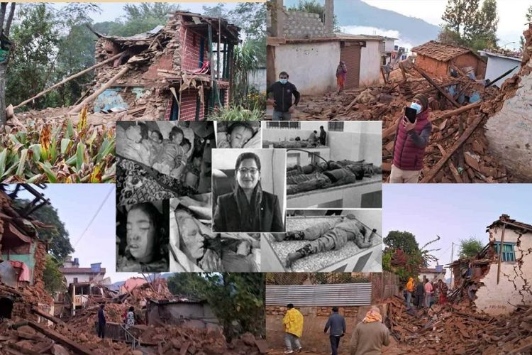जाजरकोट भूकम्प अपडेटः १३३ को मृत्यु, घाईतेको उद्दार जारी