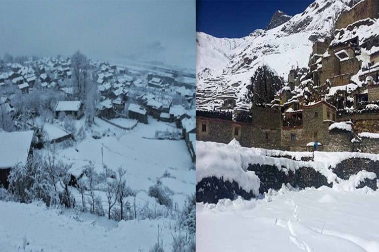 आजको मौसमः उच्च पहाडी तथा हिमाली भू-भागमा हिमपात र वर्षाको सम्भावना