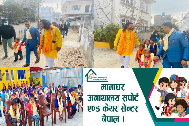 भुकम्प पिडित बालबालिकाः जिम्मा लिने प्रक्रियाहरु पुरा गरेर आश्रममा ल्याएका छौं : बालयोगेश्वर महाराज
