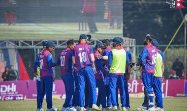  क्यानडाले नेपाललाई दियो २३३ रनको लक्ष्य