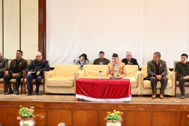 एमाले संसदीय दलको बैठक आज पनि बस्दै