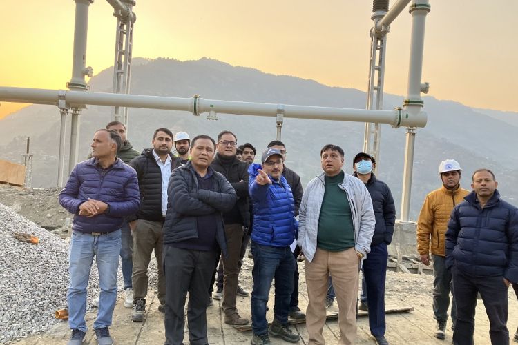 २२० केभी बाह्रबिसे सबस्टेसन निर्माण अन्तिम चरणमा