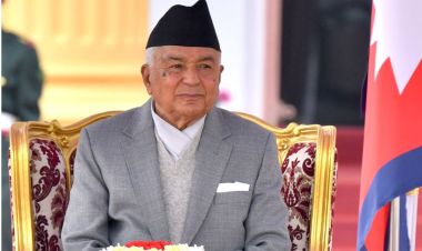 संविधान र लोकतन्त्रको लक्ष्य पुरा गनृ सुशासन तथा सेवा प्रवाह प्रभावकारी हुन आवश्यक छ : राष्ट्रपति पौडेल