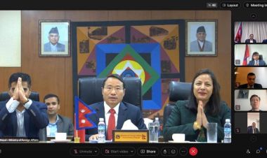  लगानी सम्मेलनको तयारी तीव्रः ४० बढी देशका राजदूत र नियोग प्रमुखसँग अर्थमन्त्रीको भर्चुअल बैठक