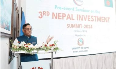 तेस्रो लगानी सम्मेलनः बंगलादेशी उद्यमीलाई आकर्षित गर्न ढाकामा कार्यशाला आयोजना