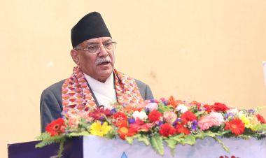 सरकार नागरिकको स्वास्थ्यप्रति संवेदनशील भएर काम गर्न प्रतिबद्ध छ : प्रधानमन्त्री दाहाल