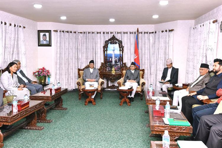  निष्कर्षविहीन भयो भामुखले बोलाएको बैठक, कांग्रेसले छोडेन अडान