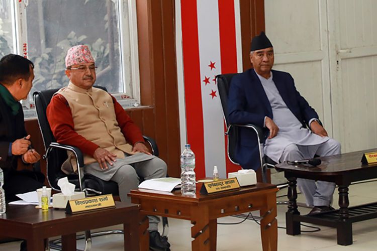  कांग्रेस पदाधिकारी बैठकको निष्कर्षः संसद चलाउन सरकार र सभामुख संवेदनशील भएनन्