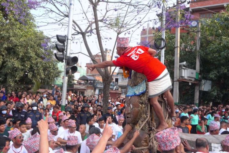 आजदेखि रातो मच्छिन्द्रनाथको रथयात्रा सुरु 