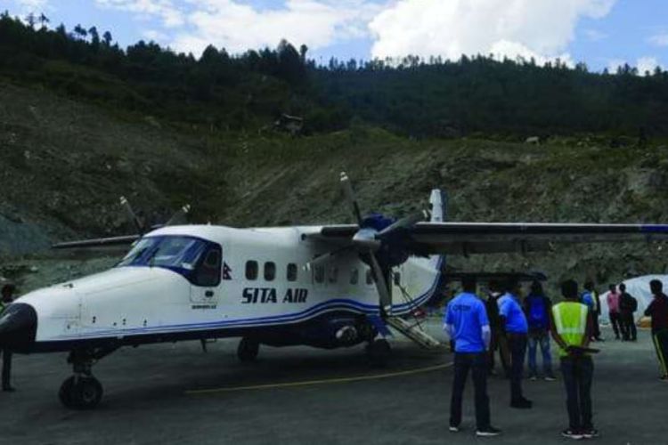 सीता एयरको ठक्करबाट एक जना घाइते